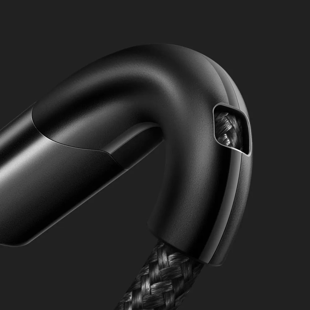 كيبل مكدودو يو اس بي الى ايفون 1.2 متر - Mcdodo Double LED Light Lightning Charging Cable 2A 1.2m