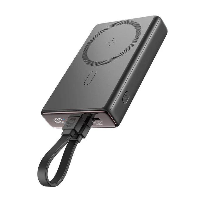 Joyroom JR-PBM01 10000mAh 20W Power Bank with Wireless Charging - باور بانك بسعة 10000ميلي أمبير وبقدرة 20واط مع شحن لاسلكي من جويروم