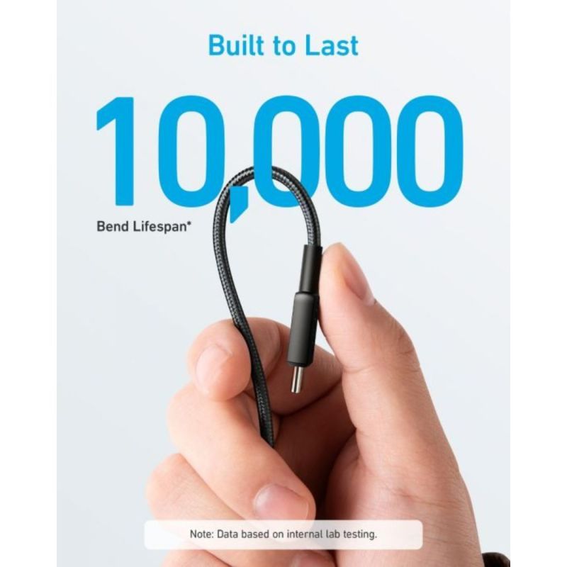 Anker 322 Type-C to Type-C Cable 60W  - كيبل تايب سي الى تايب سي بقدرة 60واط