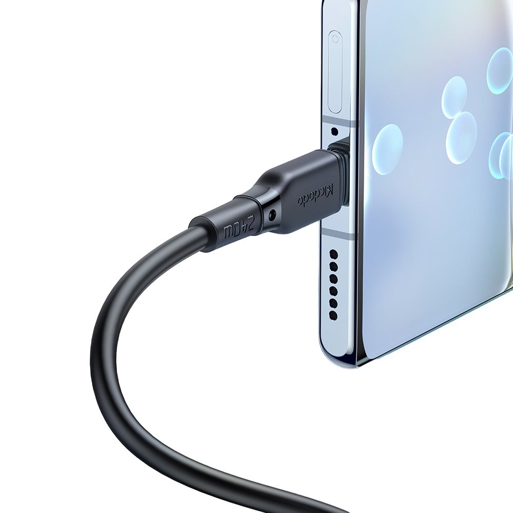 مكدودو تايب سي كيبل شحن ونقل بيانات سريع 240 وات بطول 2 متر -  Mcdodo Type-C 240W Fast Data and Charging Cable 2M