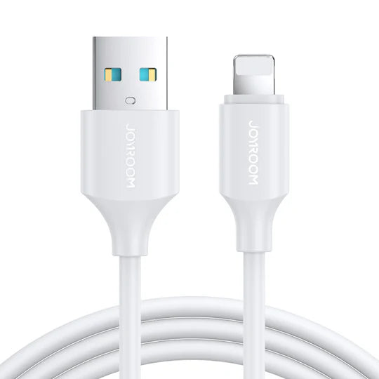 كيبل جويرووم لونج لاستنج سيريس يو اس بي اي الى لايتننغ بقدرة شحن 18 واط وطول 25 سم | JOYROOM Long-Lasting Series 2.4A Fast Charging Data Cable USB-A to Lightning 18W 25cm