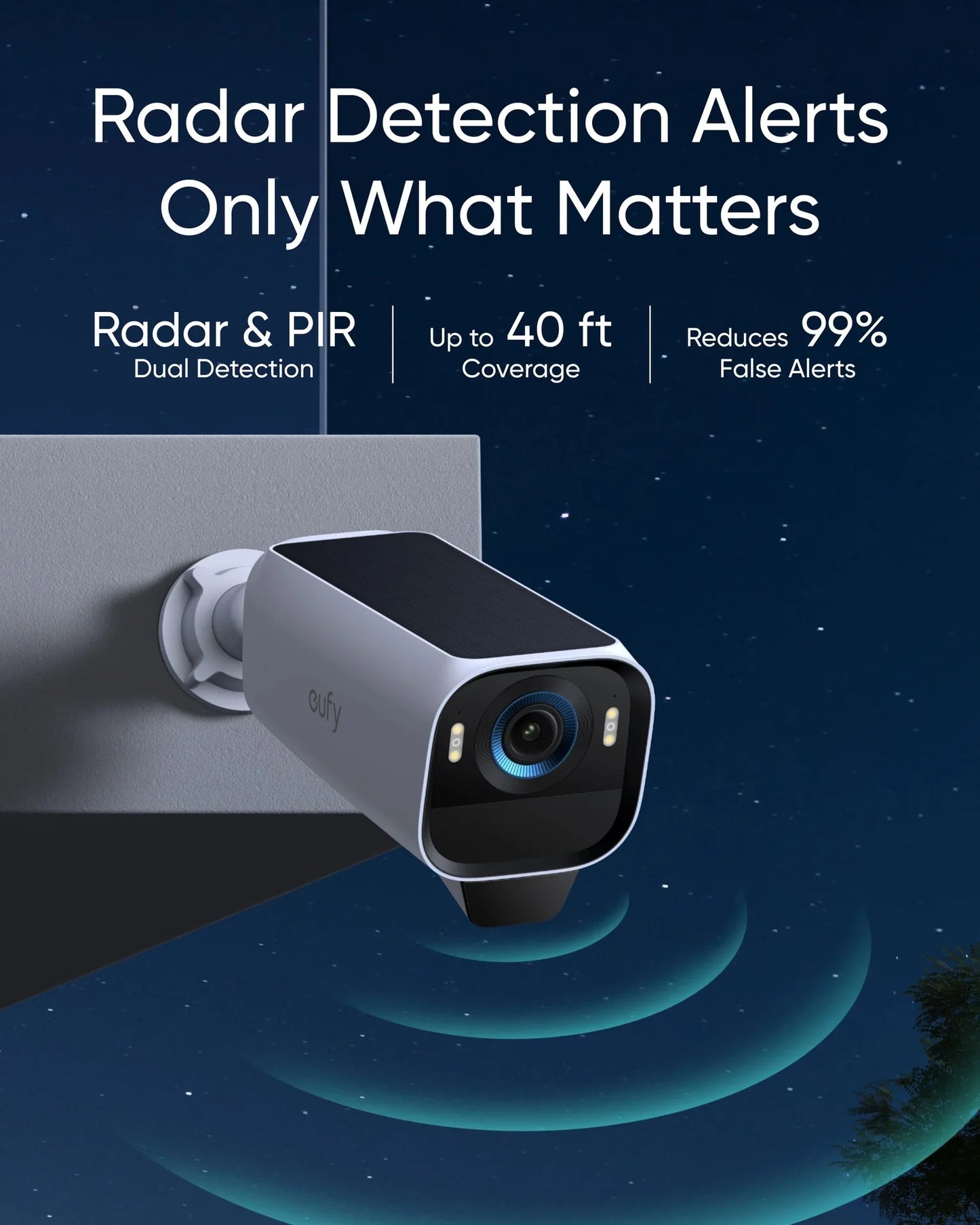 Anker Eufy Security EufyCam S3 Pro 2-Cam Kit, 4K Solar Outdoor Cameras | طقم كامرتين يوفي كام S3 برو, طاقة شمسية, مراقبة خارجية بدقة 4K