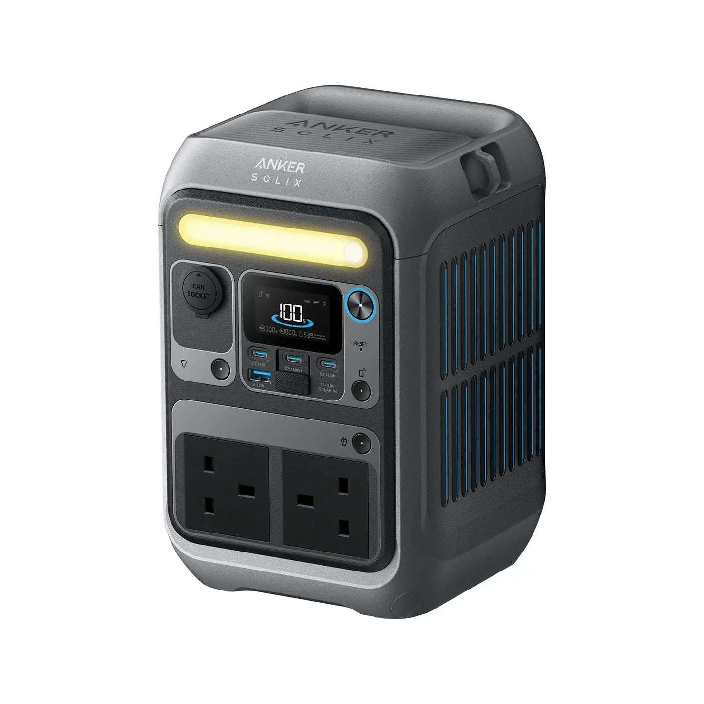 Anker Solix C300 Santrala Hêzê ya Portable 600W | 288Wh - Gewrê Tarî
