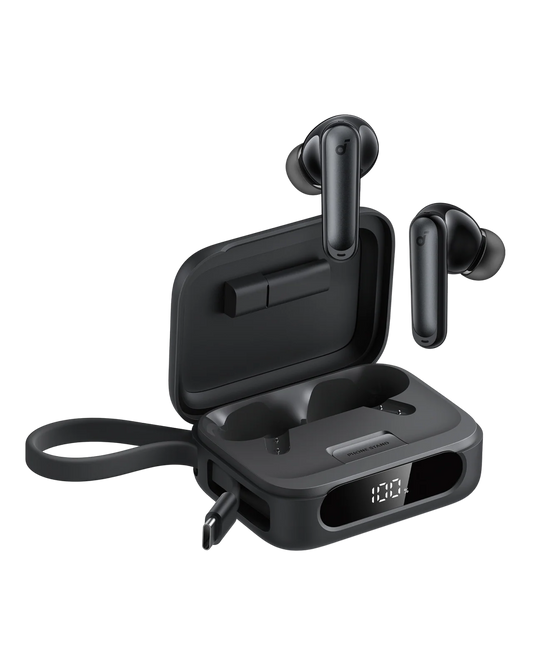 سماعات انكر P41i اللاسلكية مع شاحن هاتف محمول مدمج | P41i Wireless Earbuds with Built-in Portable Phone Charger