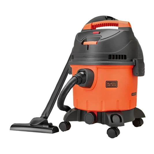 Black+Decker 1200W 10L Wet & Dry Tank Cylinder Vacuum Cleaner -مكنسة أسطوانية بلاك آند ديكر 1200 واط بسعة 10 لتر