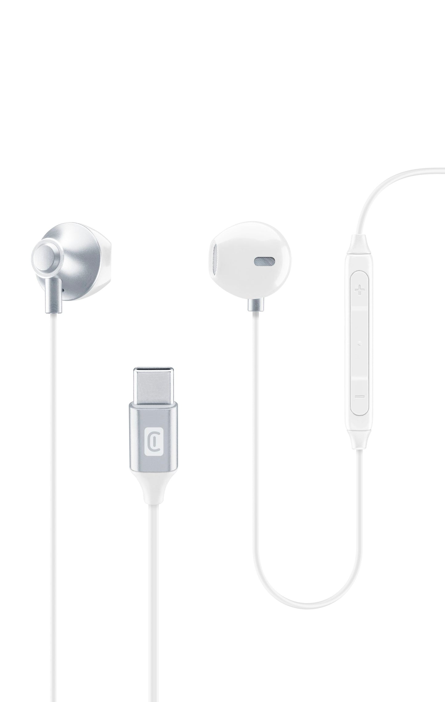 Cellularline Orbit Wired In Ear Earphones With Type-C Connector - سماعات أذن سلكية من سيليلار لاين أوربت مع موصل من التايب سي أوربيتيبيك