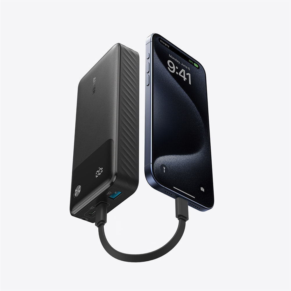 باور بانك أنكر بسعة 20,000 مللي أمبير بقدرة شحن 30 واط  | Anker Power Bank 20,000mAh 30W