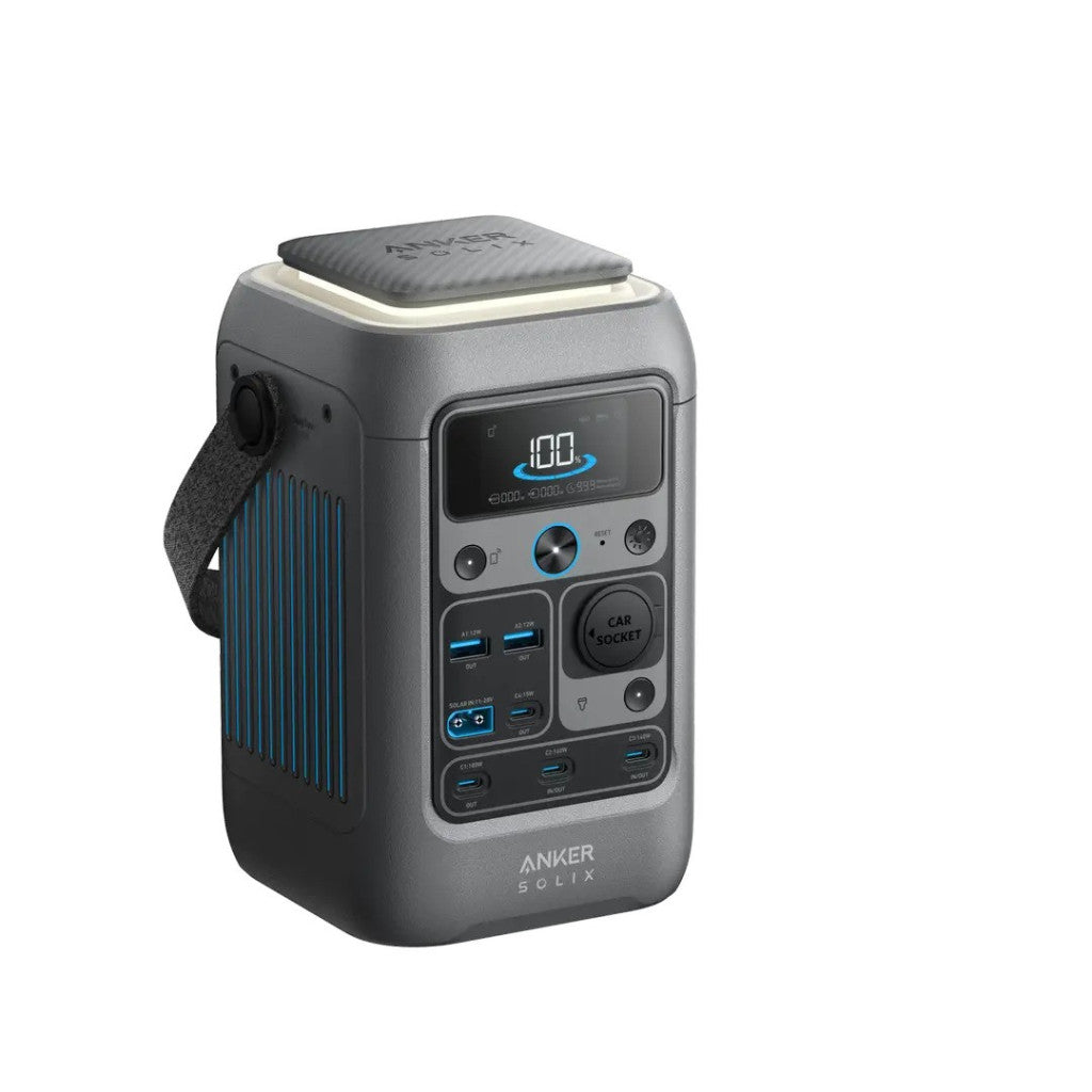 Anker SOLIX C300 DC Portable Power Station (288Wh), 300W Output | محطة الطاقة المحمولة انكر سوليكس C300 DC, بقدرة 300 واط وسعة 288 واط-ساعة