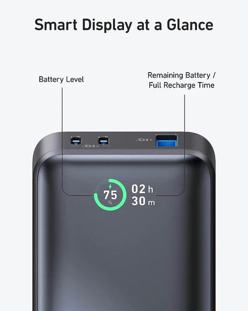 Anker 533 Power Bank PowerCore 30W 10000 PD - باةر بانك 533 بقدرة 30واط بسعة 1000ميلي امبير