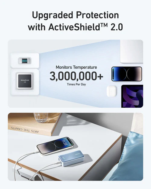 Anker 533 Power Bank PowerCore 30W 10000 PD - باةر بانك 533 بقدرة 30واط بسعة 1000ميلي امبير