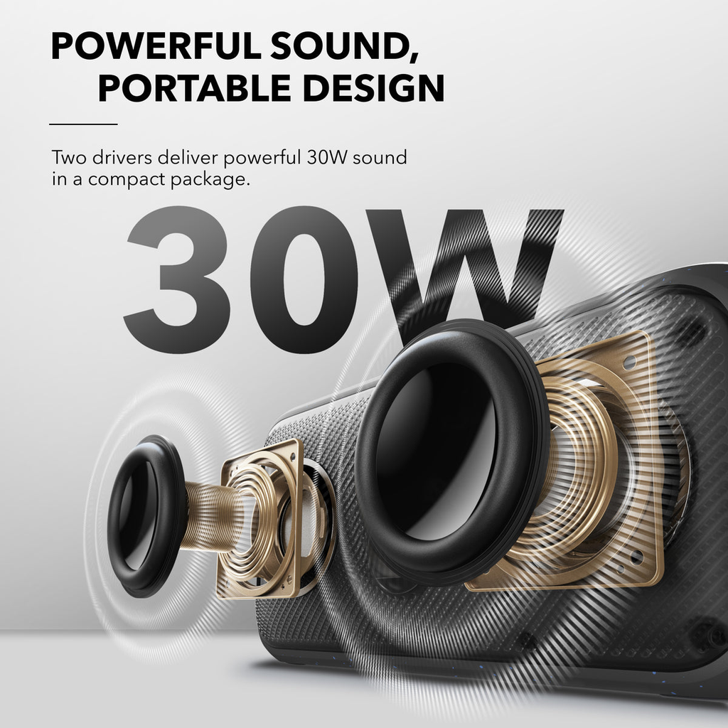 Anker Soundcore Motion X300 Portable Bluetooth Speaker, 13H Playtime |  سماعة انكر ساوندكور موشن X300 اللاسلكية, بطارية تدوم حتى 13 ساعة