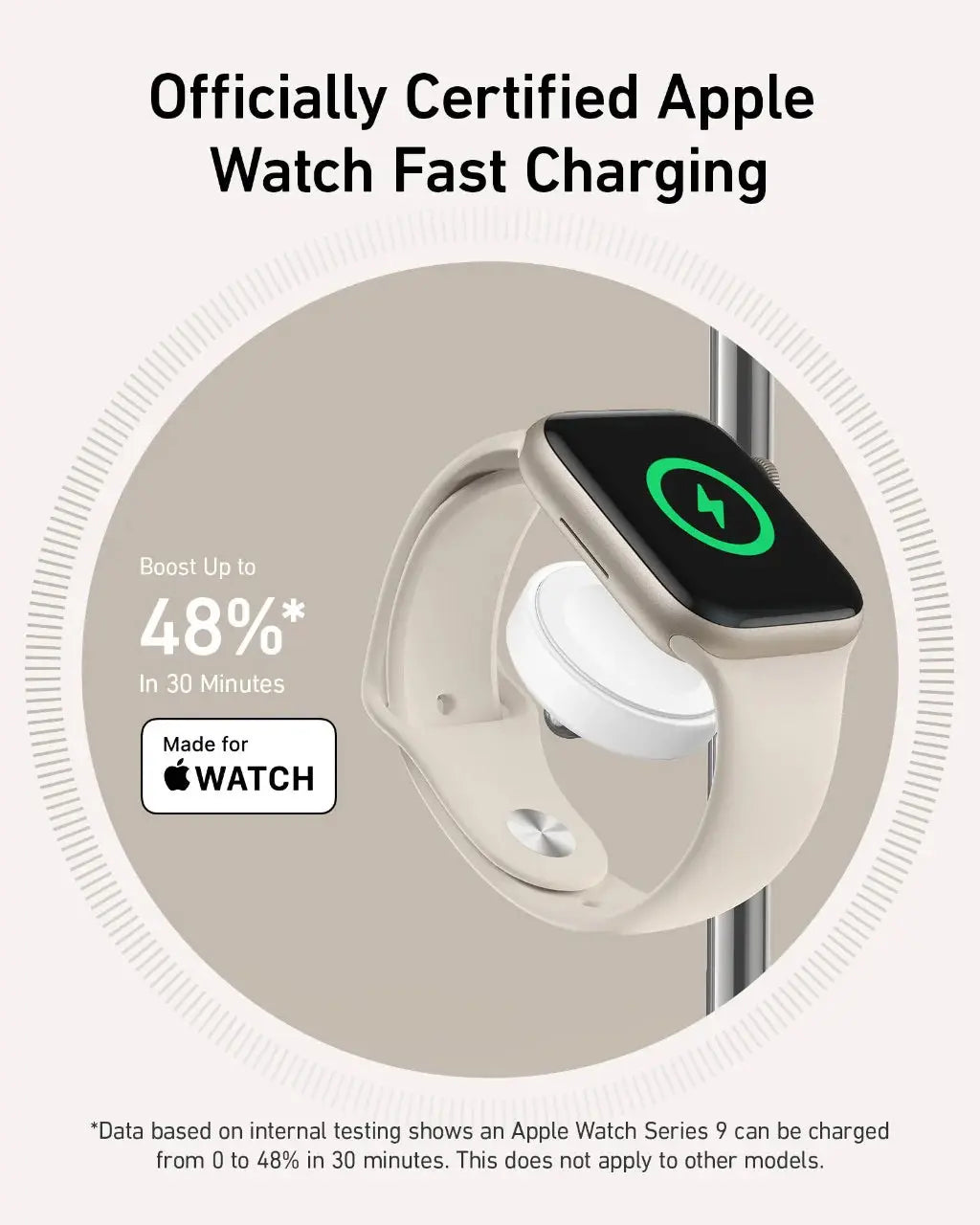 Anker MagGo 15W 3-in-1 Charging Stand, Qi2 Certified Wireless Charger for iPhone | حامل شحن لاسلكي انكر ماج جو 3 في 1, بقدرة 15 واط, معتمد QI2 لشحن الايفون