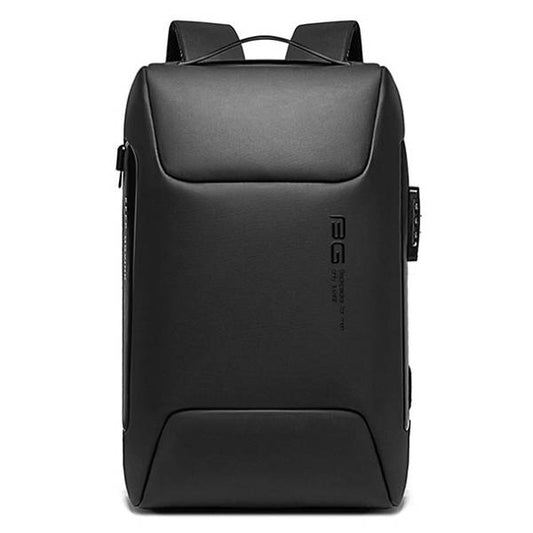 حقيبة لابتوب بانجي للاعمال والسفر 15.6 بوصة مع منفذ يو اس بي وشفرة TSA - اسود | BANGE Laptop Business Travel Backpack 15.6" with USB Charger & TSA Lock – Black