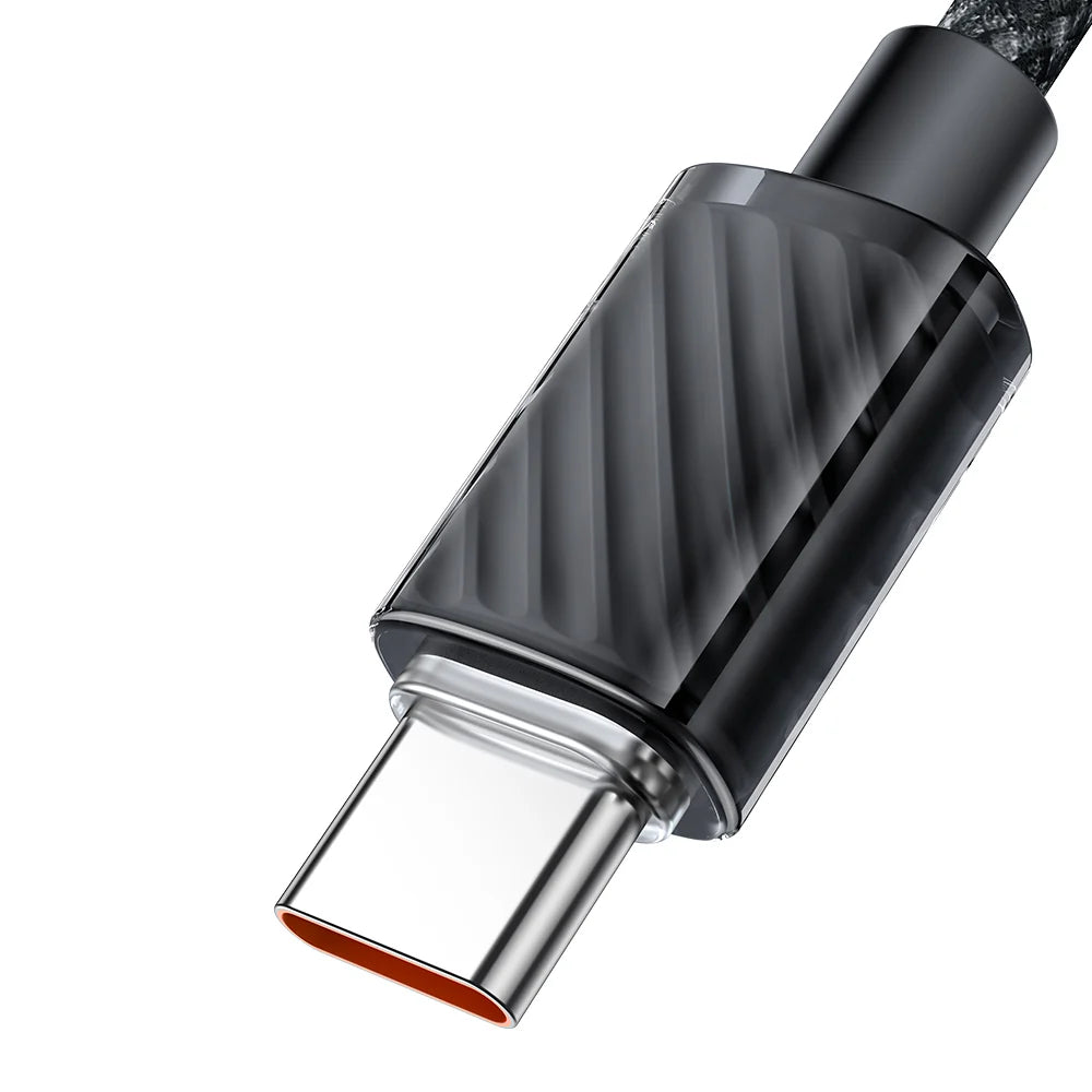 MCDODO Dichromatic Series 100W Type-C to Type-C Data Cable 1.2M - كيبل بيانات من مكدودو 100واط من النوع سي إلى النوع سي بطول 1.2 متر