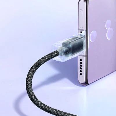 MCDODO Dichromatic Series 100W Type-C to Type-C Data Cable 1.2M - كيبل بيانات من مكدودو 100واط من النوع سي إلى النوع سي بطول 1.2 متر