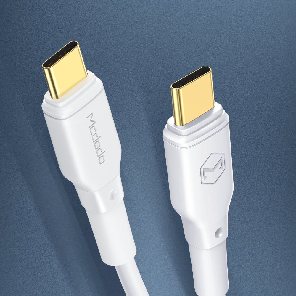 Mcdodo Series Type-C To Type-C Cable 1.2M - مكدودوكيبل مع سلسلة واط100 تايب سي الى تايب سي 1.2 م