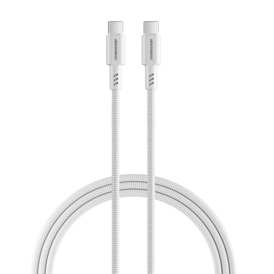 RockRose Asics CC Plus USB-C to USB-C Cable 100W 1m – كابل روك روز بلس أسيكس تايب سي إلى تايب سي بقدرة 100 واط 1 متر