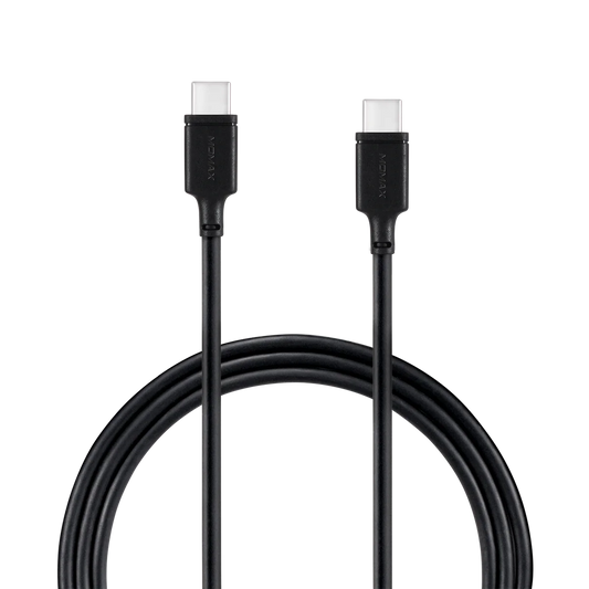 Momax Zero USB‑C to USB‑C Fast Charging Cable | 60W PD, 1 m - كيبل موماكس زيرو USB-C الى USB-C, بقوة 60 واط, طول 1م