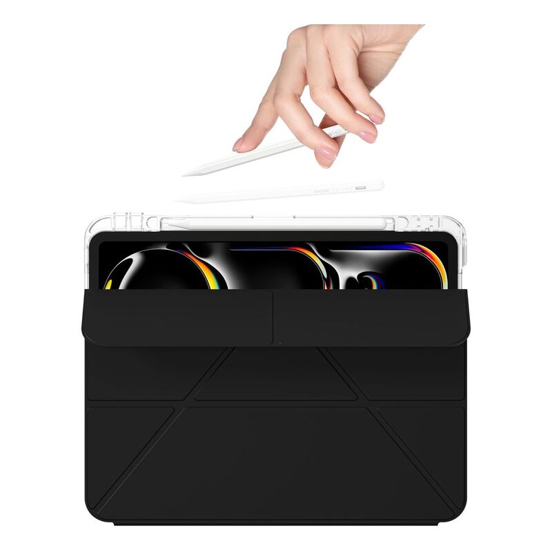 كفر اميزنك ثنك مينيمال للايباد 11 برو 2024 M4 - اسود  | AMAZINGTHING Minimal Case for iPad Pro 11" 2024 (M4) - Black