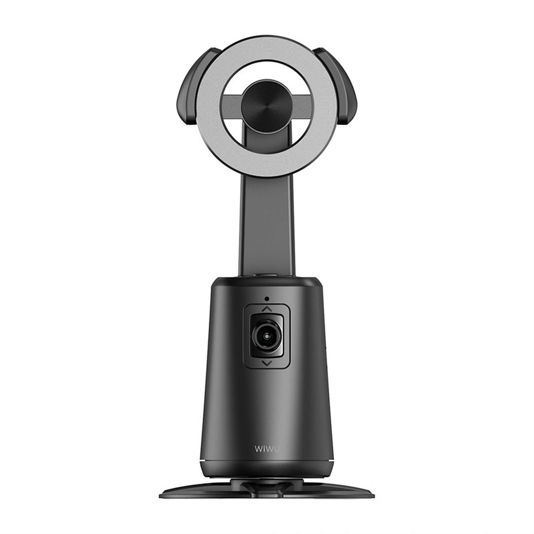 مثبت كاميرا ويوو الذكي بدوران 360 درجة بتقنية الذكاء الاصطناعي | WiWU 360° Camera Gimbal Stabilizer Intelligent AI Camera Video Selfie Stick