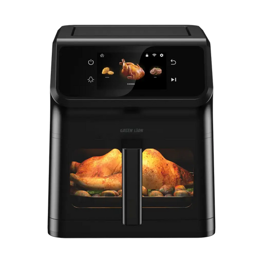 Green Lion Smart Air Fryer 6.5L - قلاية هوائية ذكية سعة 6.5 لتر طهي صحي بدون زيت مع واي فاي جرين ليون