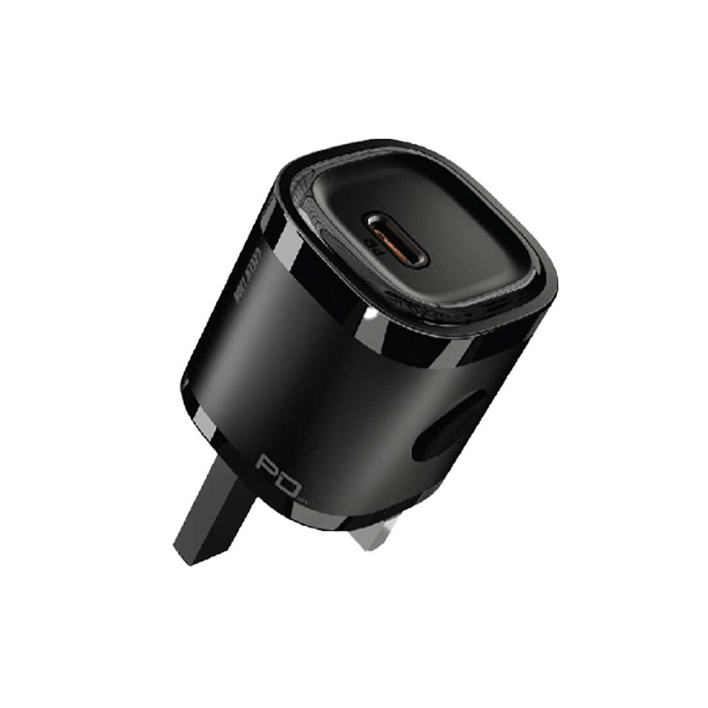 Green Lion PD 20W Mini Wall Charger – Type-C Port - شاحن Green Lion سريع بقوة 20 واط – منفذ Type-C