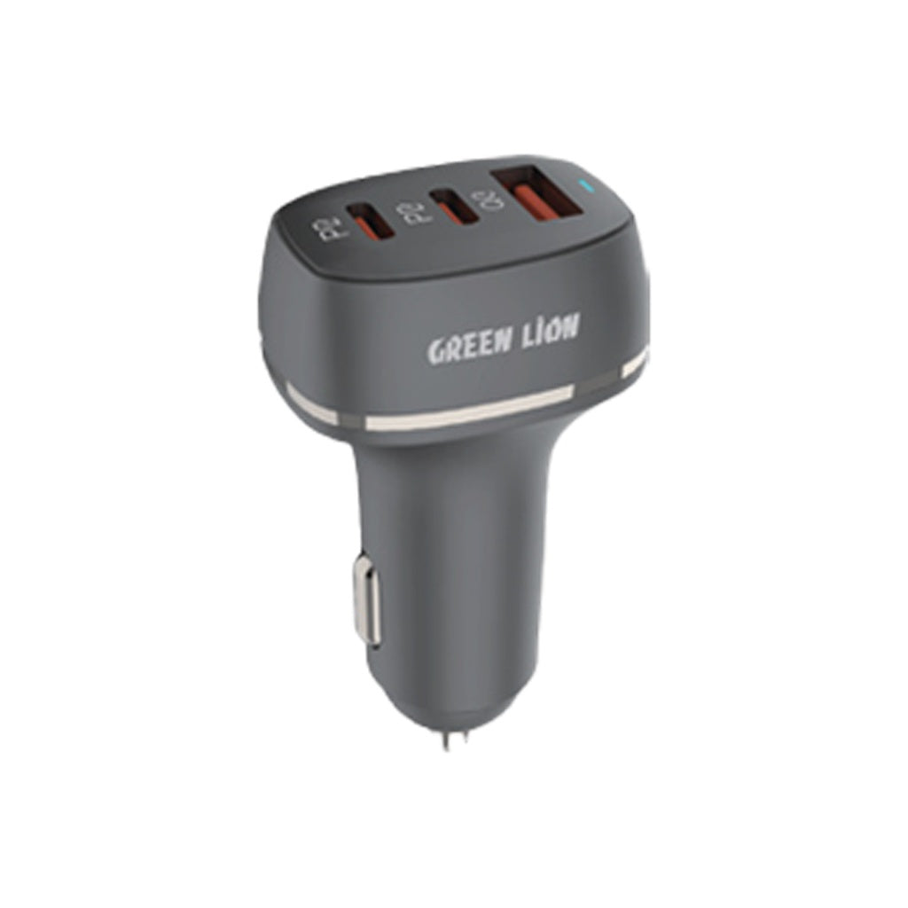 Green Lion Dual PD & QC 3.0 50W Car Charger – شاحن سيارة جرين ليون ثنائي 3.0 بقوة 50 واط PD وQC