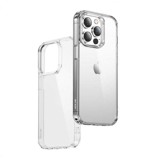 Green Lion 360° Magnetic Anti-Shock Case for iPhone 14 Pro Max Clear - كفر جرين ليون المغناطيسي الشفاف 360° لآيفون 14 برو ماكس