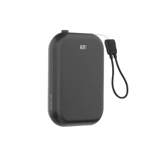 جرين لايون 3 في 1 ماغسيف باور بانك بسعة 10,000 مللي امبير وبقدرة شحن 20 واط - اسود | Green Lion 3 in 1 MagSafe 10000mAh Power Bank PD20W - Black