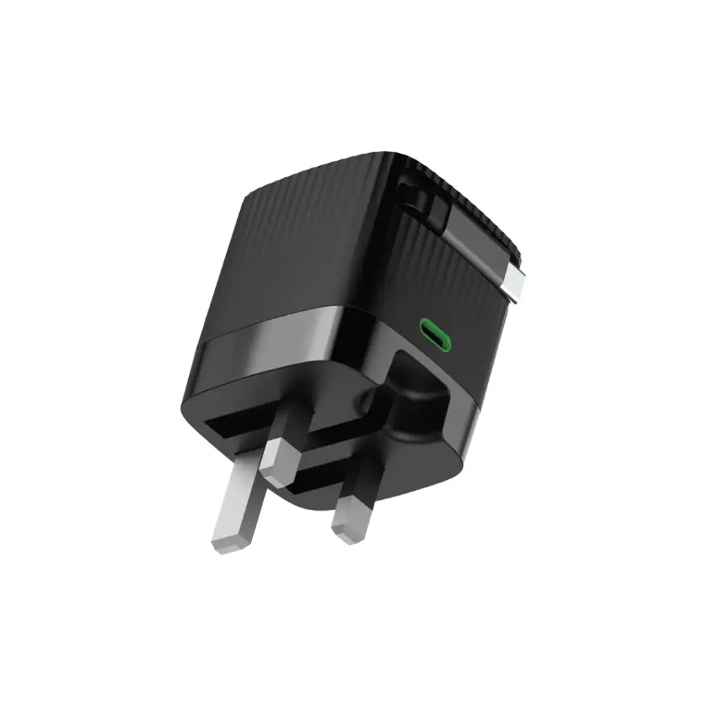 Green Lion Gan Adapter 65W Retractable Cable PD 3.0 - محول جرين ليون غان 65واط للشحن السريع لجميع الأجهزة