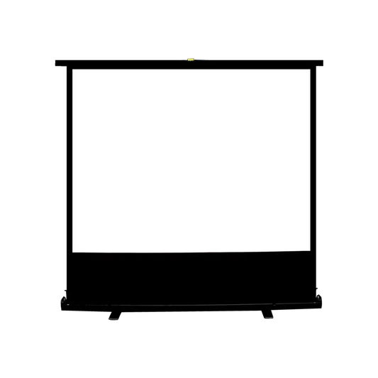 شاشة عرض بروجكتور جرين لايون المحمولة بقياس 80 انش - ابيض مطفي | Green Lion Portable Projector Screen 80" – Matte White
