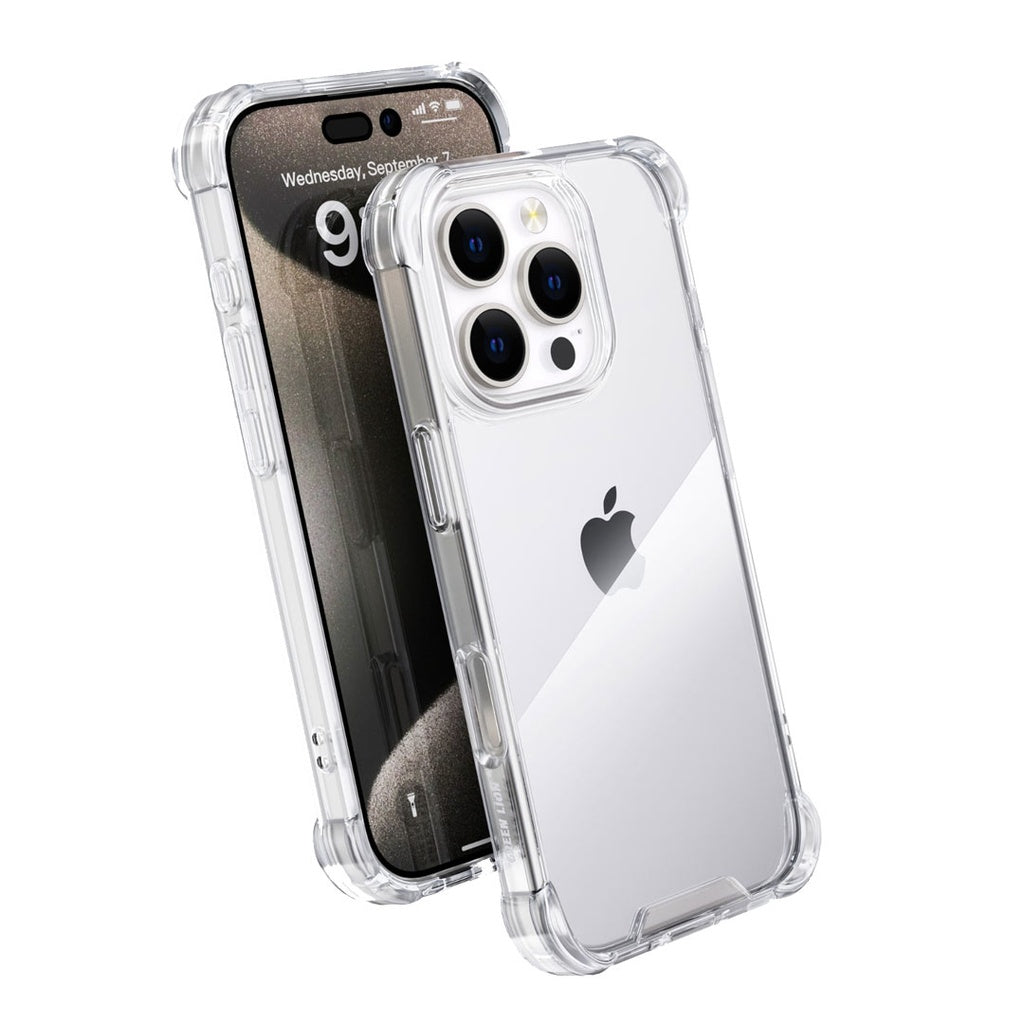 كفر جرين لايون مضاد للصدمات لهاتف ايفون 16 برو / برو ماكس - شفاف | Green Lion Anti-Shock Case for iPhone 16 Pro / Pro Max - Clear