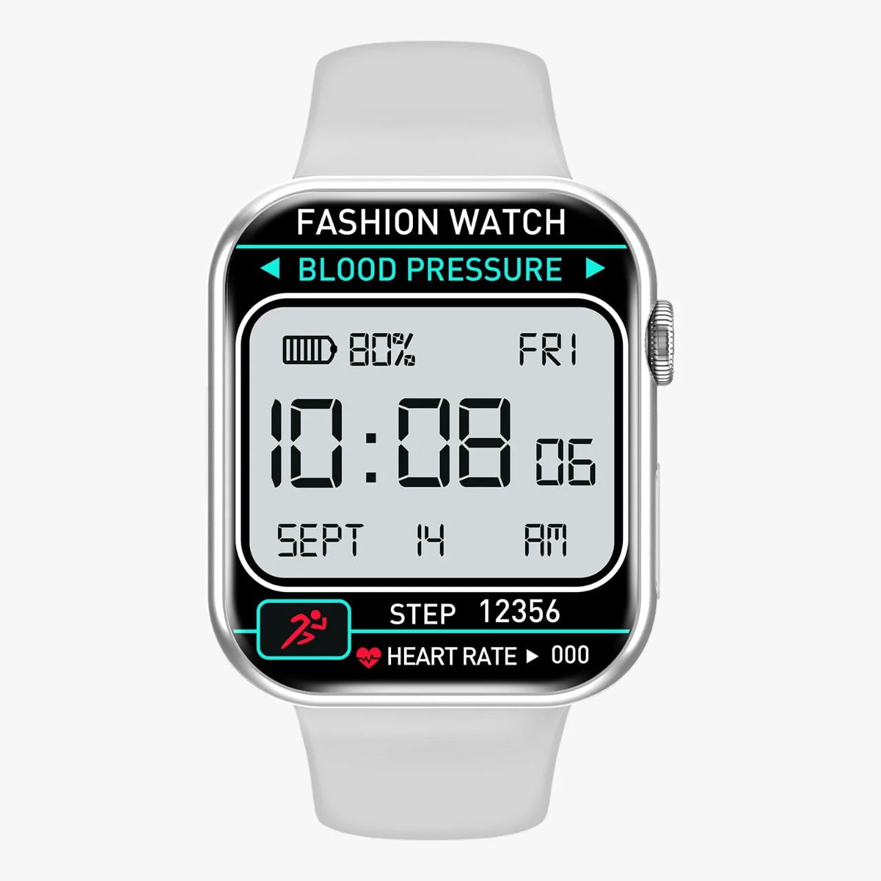 ساعة جرين لايون أكتيف برو الذكية - فضي  | Green Lion Active Pro Smart Watch - Silver