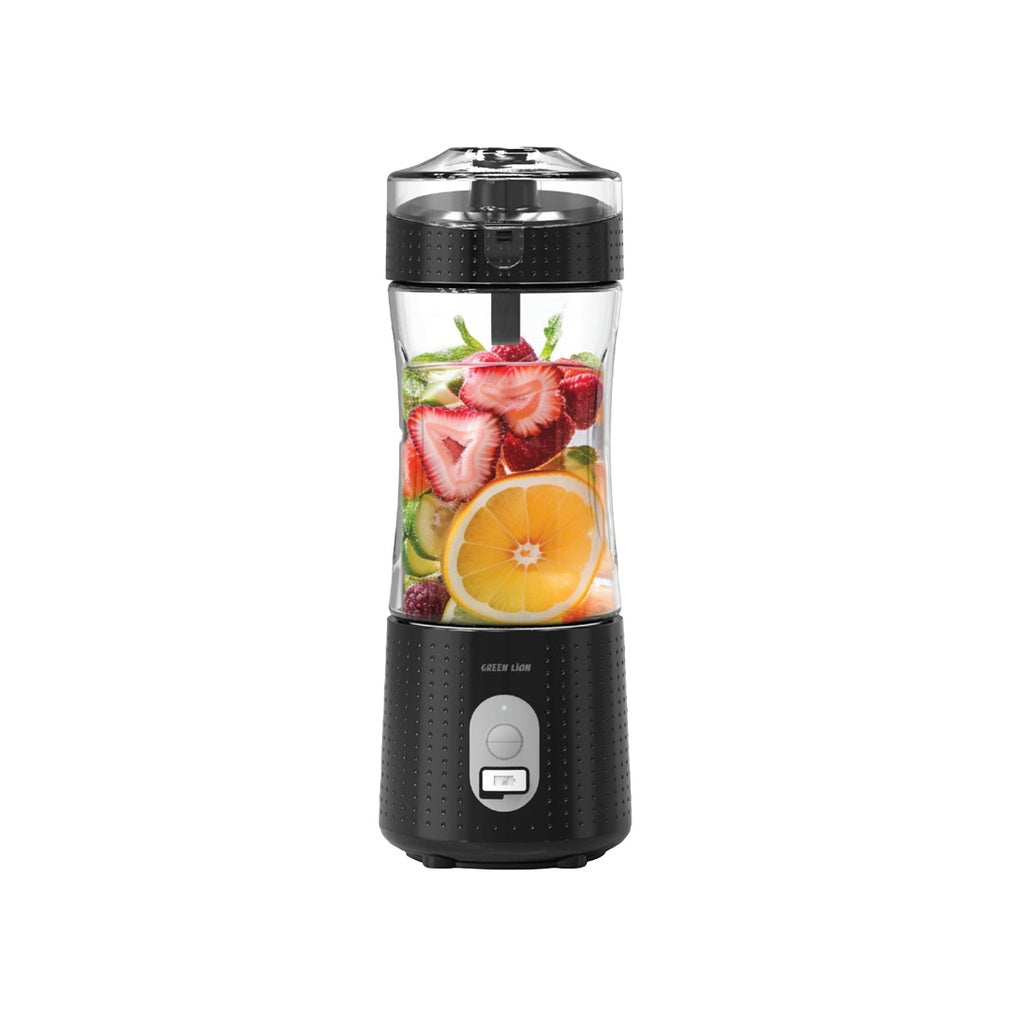 Green Lion Blend Mate Portable Juicer - Black - خلاط محمول جرين ليون بليند ميت- اسود