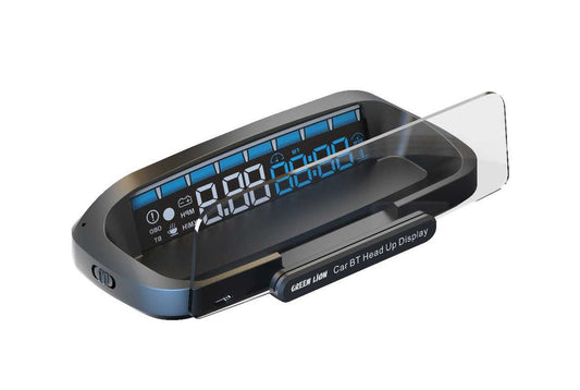 Green Lion Car BT Head Up Display - جهاز جرين ليون عرض البيانات على الزجاج للسيارة