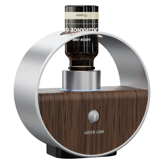 Green Lion Calmora Fragrance Diffuser - Silver - جرين ليون كالمورا موزّع الروائح - فضي