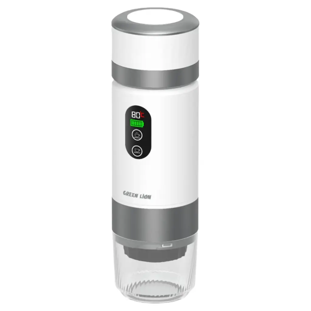 Green Lion Campinas Portable Coffee Maker 80mL - ماكينة قهوة محمولة جرين ليون Campinas بسعة 80 مل