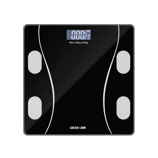 ميزان جسم رقمي من جرين لايون - اسود | Green Lion Digital Body Scale GL-BWS01 - Black.