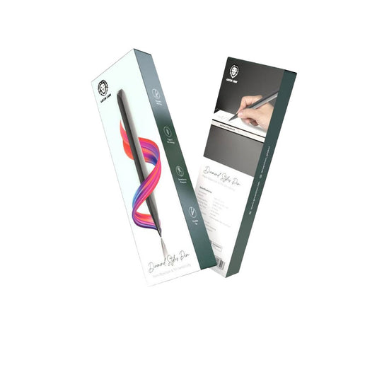 Green Lion Diamond Stylus Pen - Black - قلم جرين ليون دايموند ستايلس- اسود