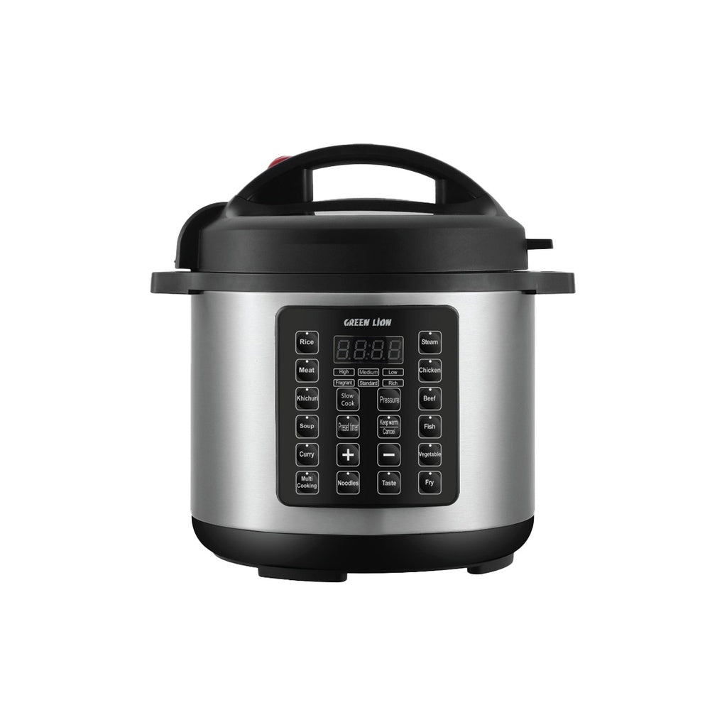 Green Lion 6L Electric Pressure Cooker - طنجرة الضغط الكهربائية جرين ليون بسعة 6 لتر