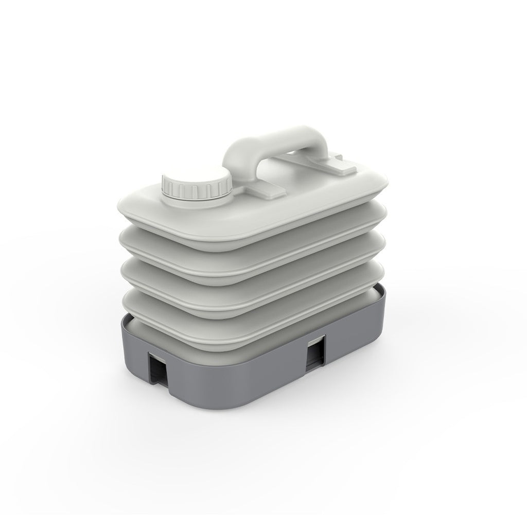 Green Lion Foldable Water Tank 10L - White - خزان ماء قابل للطي جرين ليون 10 لتر – أبيض