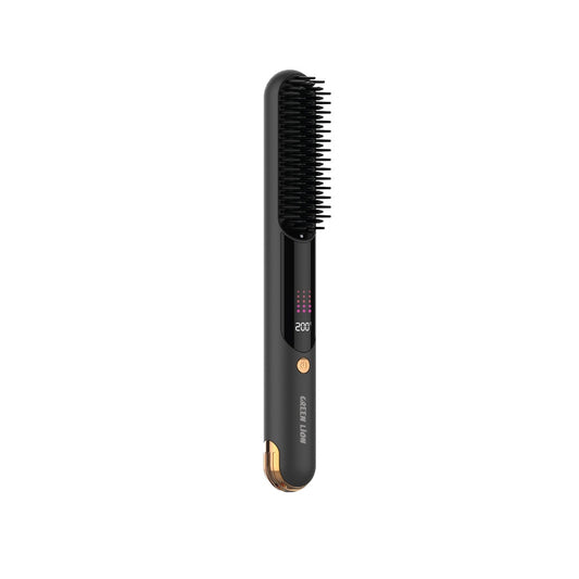 Green Lion Infrared Hair Comb - Black - مشط جرين ليون بالأشعة تحت الحمراء - أسود