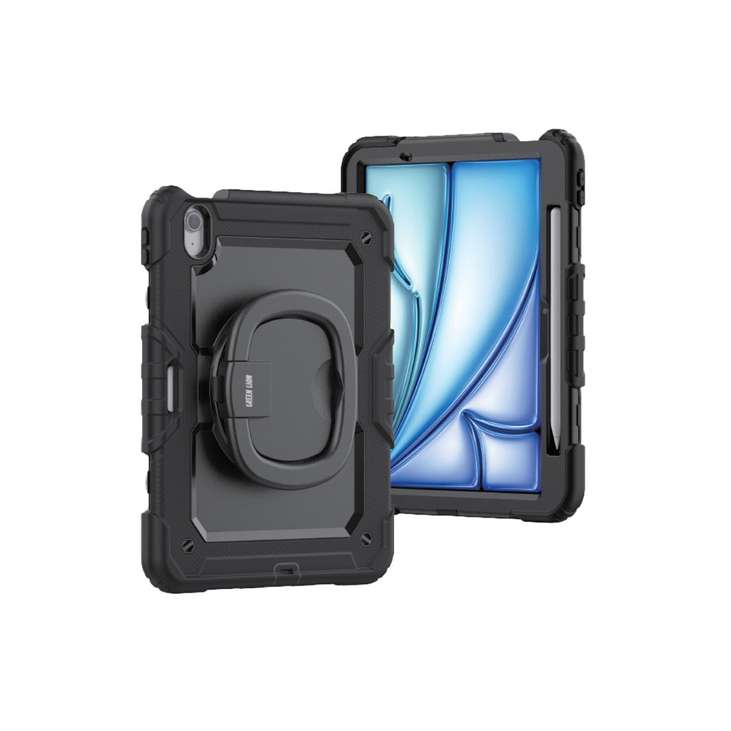 غطاء جرين لايون تريو شيلد لجهاز ايباد - اسود | Green Lion Trioshield iPad Case - Black