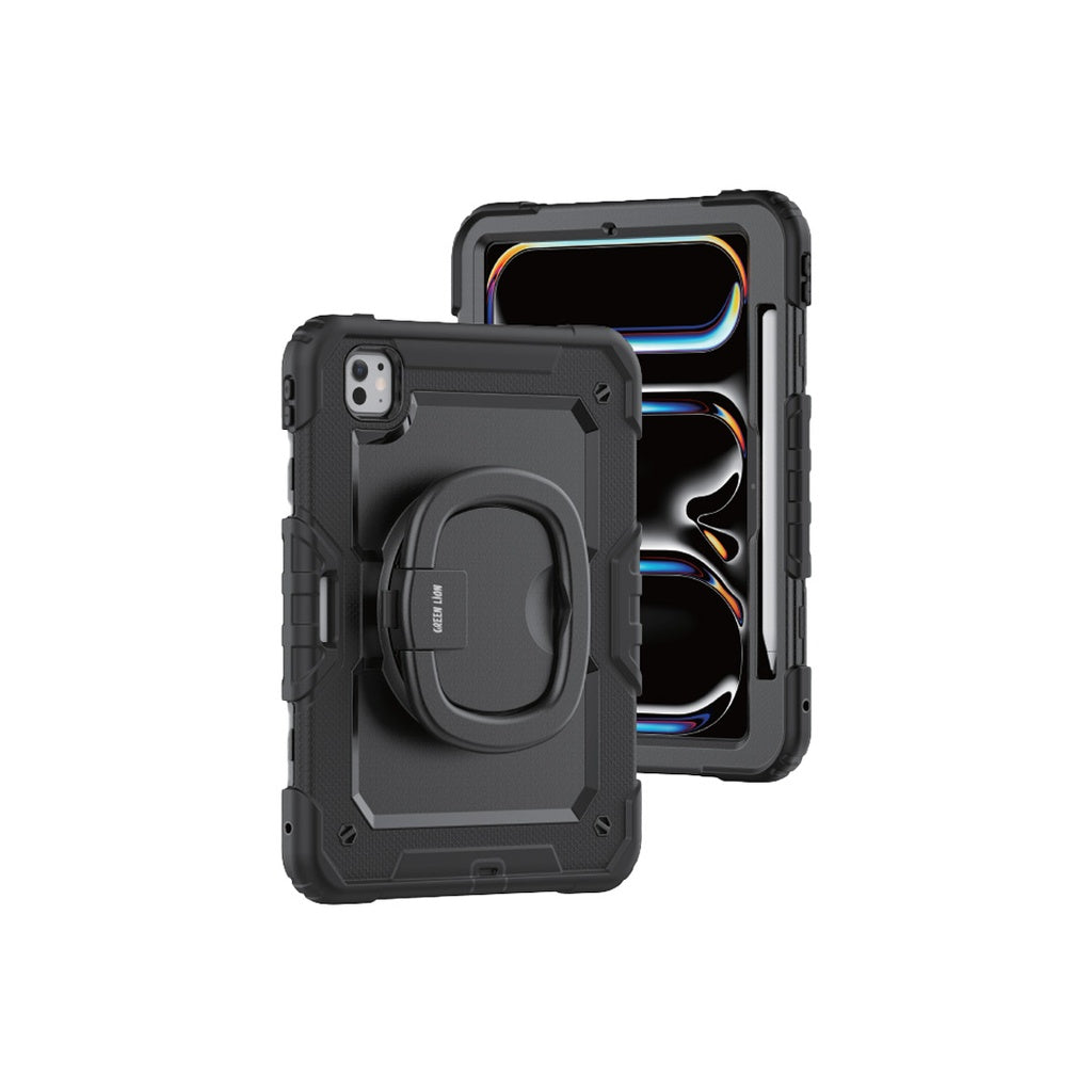 غطاء جرين لايون تريو شيلد لجهاز ايباد - اسود | Green Lion Trioshield iPad Case - Black