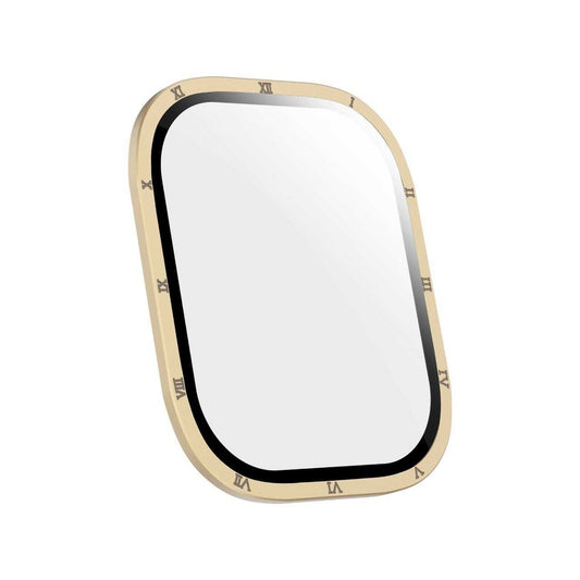 واقي شاشة جرين لايون رومان اج دي لساعة ابل 49 ملم - ذهبي مطفي | Green Lion Roman HD Glass for Apple Watch 49mm - Matte Gold.