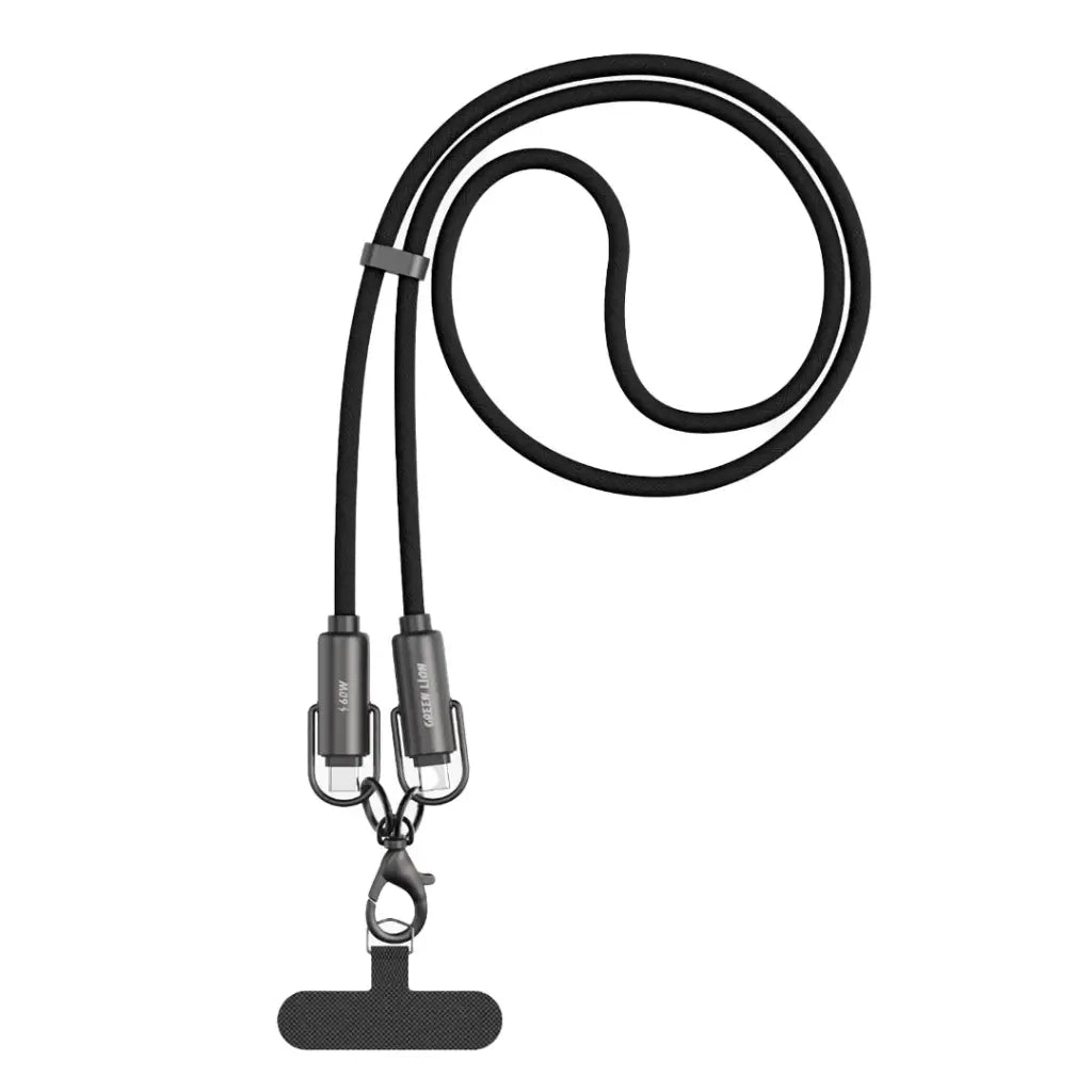 Kabloya Hêza Kesk a USB-C bo USB-C 60W - Şînê Asmanî