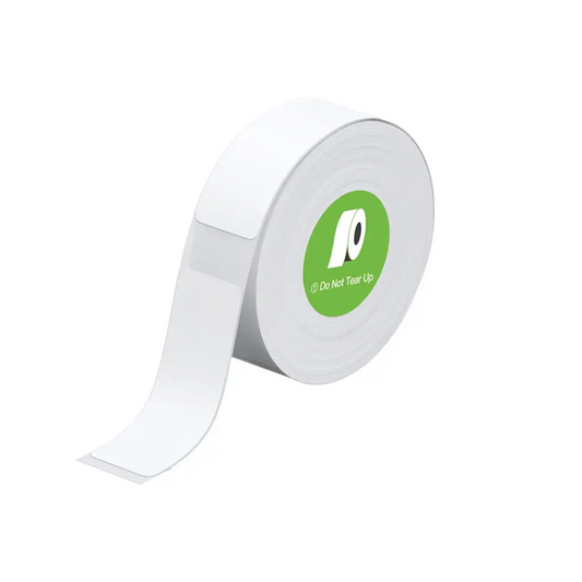 جرين لايون شريط طابعة الملصقات الحرارية - ابيض | Green Lion Label Maker Tape for Thermal Printer – White