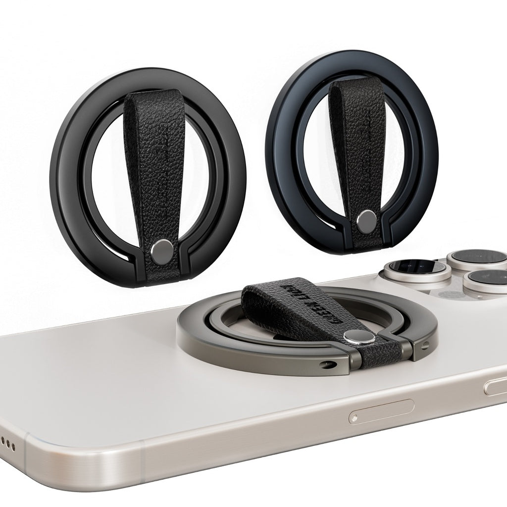 حامل مغناطيسي جرين لايون لتثبيت الهاتف - تيتانيوم | Green Lion Magnetic Grip Stand - Titanium