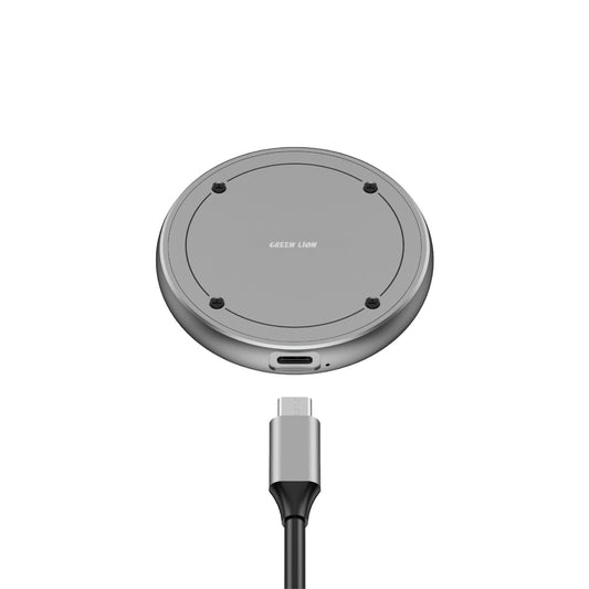 علبة تخزين SSD M.2 NVME مغناطيسية بتقنية ماج سيف من جرين لايون - رمادي | Green Lion MagSafe SSD M.2 NVME SSD Case - Grey