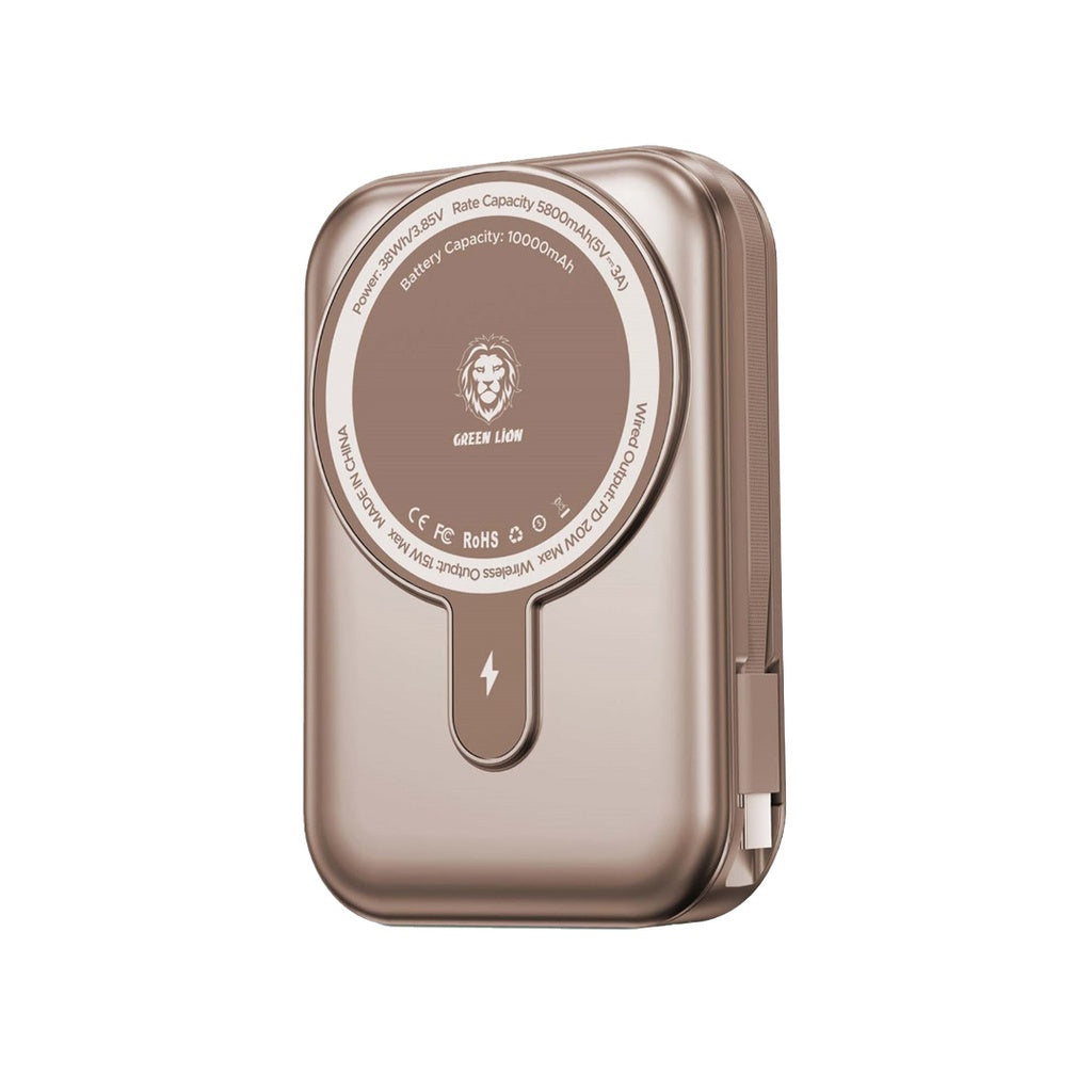 Green Lion Monaco Grip 10000mAh Power Bank - جرين ليون – باور بانك موناكو جريب 10000mAh